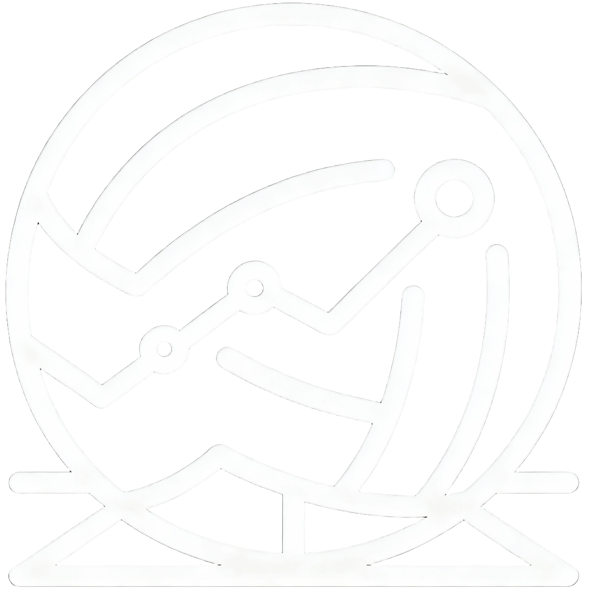 Logo Voleibol Estadísticas Blanco